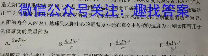 安徽省宿州市萧县2023-2024学年度九年级第二次模考物理试卷答案