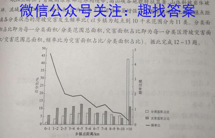 贵州省毕节市织金县2023-2024学年度第二学期八年级学业水平检测地理试卷答案