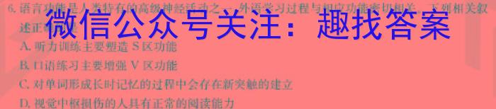 2024届陕西省高三质量检测(温泉)英语