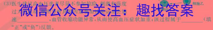 2024年安徽省示范高中皖北协作区第26届高三联考数学h