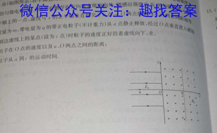 2024高考名校导航金卷(六)6f物理