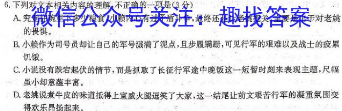 吉林省扶余市睿博实验高级中学2023~2024高二上学期期末考试(242464D)语文