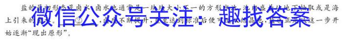 2024年河南省中招权威预测模拟试卷（一）/语文