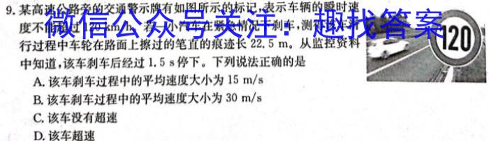 河北省2024年初中毕业班教学质量检测（一）f物理