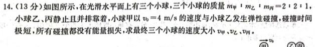 鹤壁市2023-2024学年下期高二教学质量调研测试(物理)试卷答案