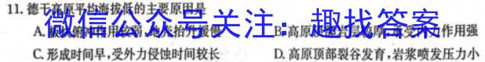 [今日更新]2024届宣城市高中毕业班第二次质量检测地理h