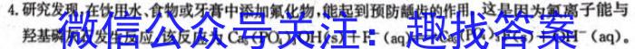 ［山西大联考］山西省2024-2025学年上学期高三年级开学考试化学