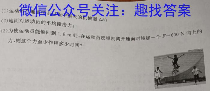 河南省2024届高三3月联考（算盘）f物理