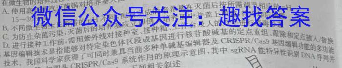 2024年河北省初中毕业生升学文化课考试模拟试卷（十五）数学