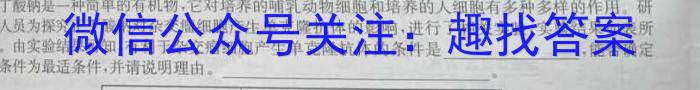 2024年河南中招考试模拟冲刺卷(一)数学