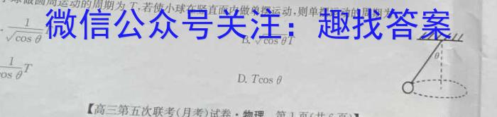 2024年葫芦岛市普通高中高三第一次模拟考试物理`