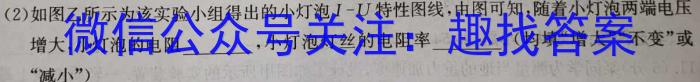 内蒙古乌兰浩特一中2023~2024学年下学期高二年级期末考试(242958Z)物理试题答案