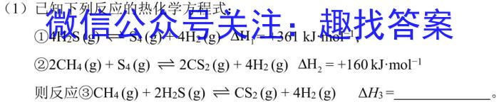 名校之约-2024河南省中招考试仿真冲刺试卷(C)化学