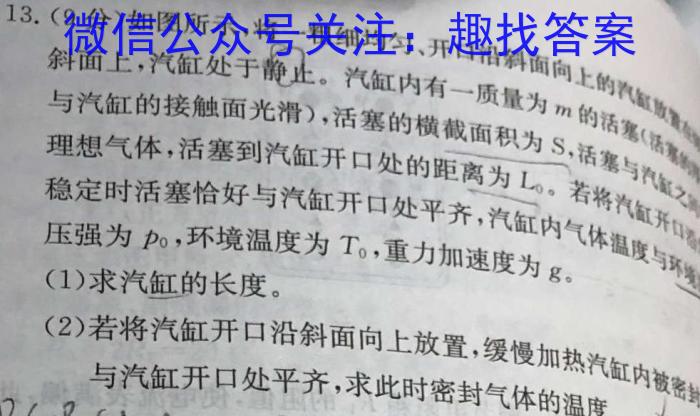 2023-2024学年度衡中同卷上学期高三七调(新教材版X)f物理