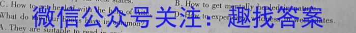 江西省吉安市十校联盟2024年中考第三次模拟考试英语