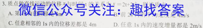 安徽省桐城市2024届九年级上学期1月期末考试物理`