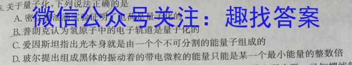 炎德英才大联考 湖南师大附中2025届高三月考试卷(2)物理试题答案