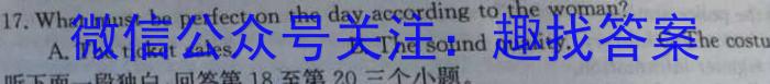 安徽省淮南市凤台县2023-2024学年第二学期九年级学期调研卷英语