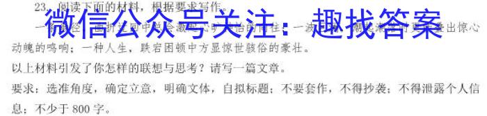 安徽省宿州市埇桥区教育集团2023-2024学年度第二学期八年级期末学业质量检测语文