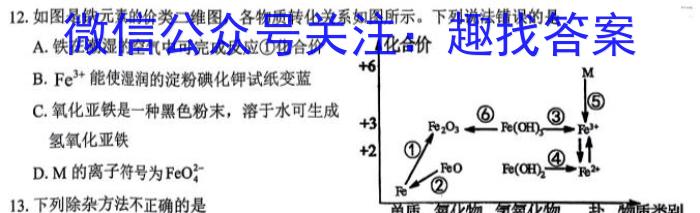 【精品】山西省2023-2024-2高一年级3月学情检测化学