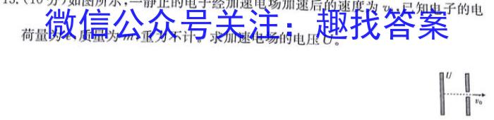 安徽省2024年九年级中考模拟预测（二）物理`