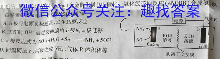 【精品】甘肃省定西市2024年毕业会考模拟监测卷（一）化学