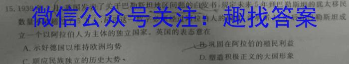 安徽省铜陵市2024年中考模拟试题（4.21）&政治