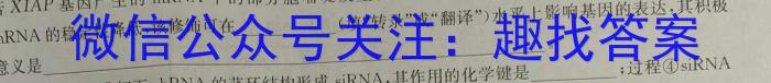 山东省聊城市2023-2024学年度第一学期期末教学质量抽测考试（高一）生物学试题答案