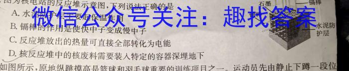 山东名校考试联盟高三年级下学期开学联考(2024.2)物理试卷答案