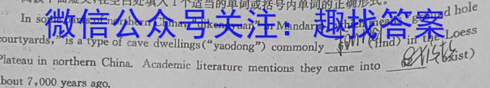 2023-2024学年安徽省八年级下学期阶段性练习英语