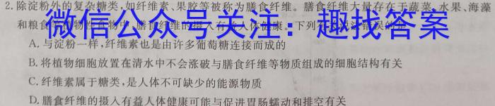 安徽省2023-2024学年太和中学高一下学期第一次教学质量检测(241612Z)数学