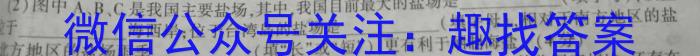 [今日更新]河北省石家庄市2023~2024学年度高二第一学期期末教学质量检测地理h