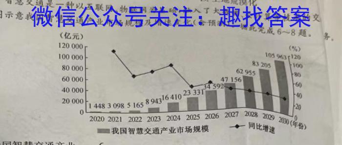 [今日更新]2024届九师联盟高三5月考前押题地理h