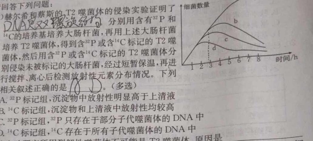 2024年河南省普通高中招生考试模拟试卷（一）生物学部分