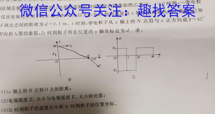 青桐鸣2024年普通高等学校招生全国统一考试 青桐鸣信息卷(一)f物理