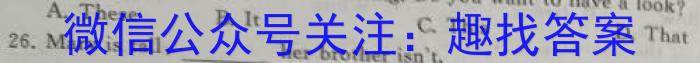 炎德英才大联考 长郡中学2024年高三寒假作业检测英语