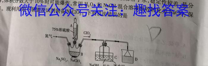 【精品】2024年中考安徽省名校大联考试卷（二）化学