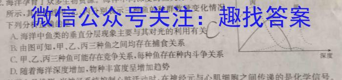 河南省洛阳市2023-2024学年高一第一学期期末考试生物学试题答案