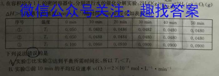 河南省2023～2024学年度八年级综合素养评估(五)[PGZX C HEN]化学