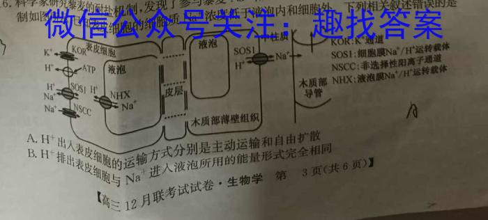 [启光教育]2024年河北省中考命题专家押题卷(一)(2024.6)数学