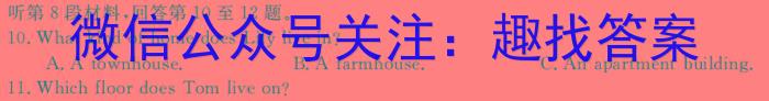 中考必刷卷·2024年安徽省八学业水平考试 压轴冲刺卷二英语