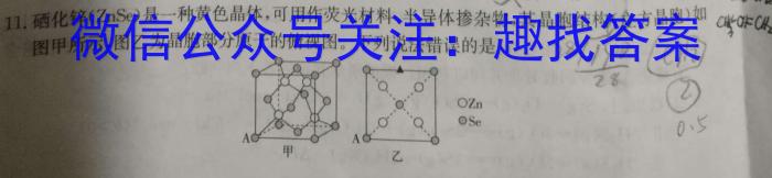 天舟高考衡中同卷案调研卷2024答案(辽宁专版 三数学