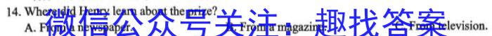 河北省2024届高三年级大数据应用调研联合测评（V）英语