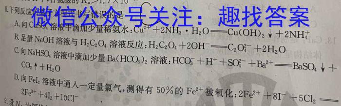 昆明三中高2025届高三上学期第一次综合测试数学