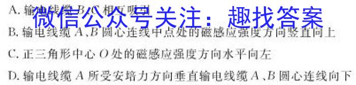 安徽省八年级岳西县2023-2024学年度第二学期期末教学质量监测物理试题答案