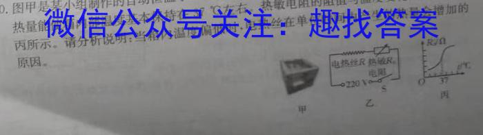 安徽省2024年中考密卷·先享模拟卷(四)4物理