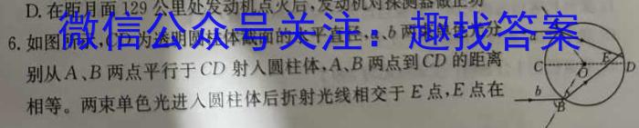 河南省新乡市2023-2024学年九年级考前模拟试卷物理试卷答案