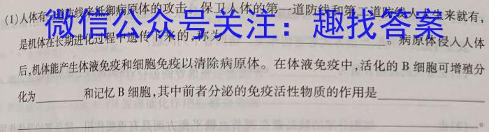 2024年江西省初中学业水平评估（一）数学