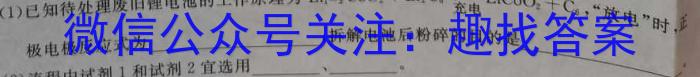 2024年湖北省新高考信息卷(二)2化学