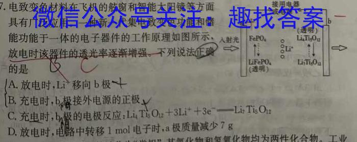 贵州省铜仁市2023-2024学年第二学期高二年级期末质量监测化学